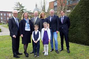 Begrüßung Prof. Göbel Gruppenbild