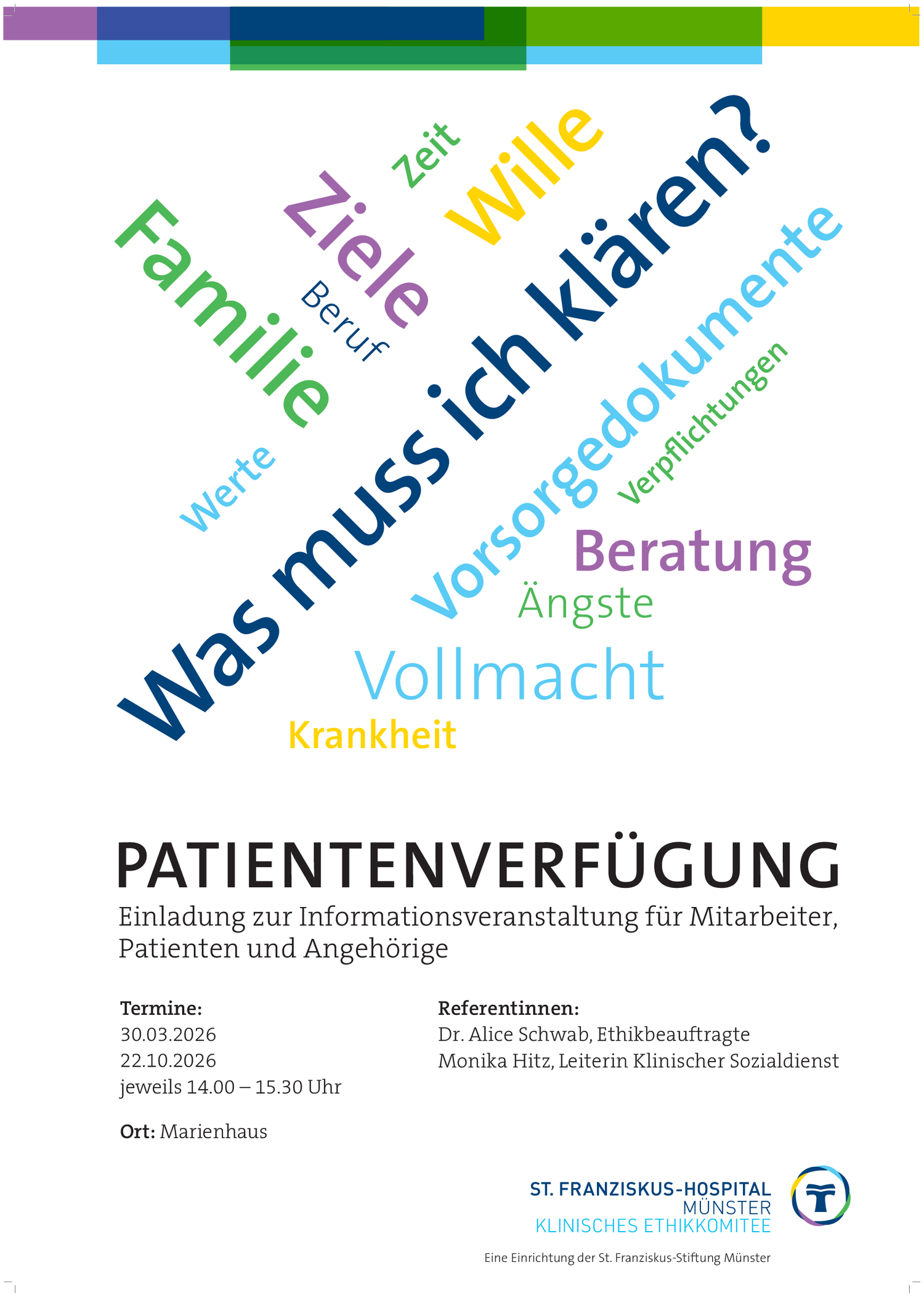 Plakat Patientenverfuegung 2026