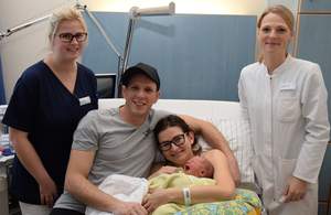 Neujahrsbaby 2019 Franziskus Hospital Münster