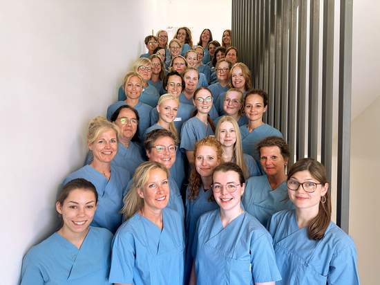 Das Hebammen-Team im St. Franziskus-Hospital Münster